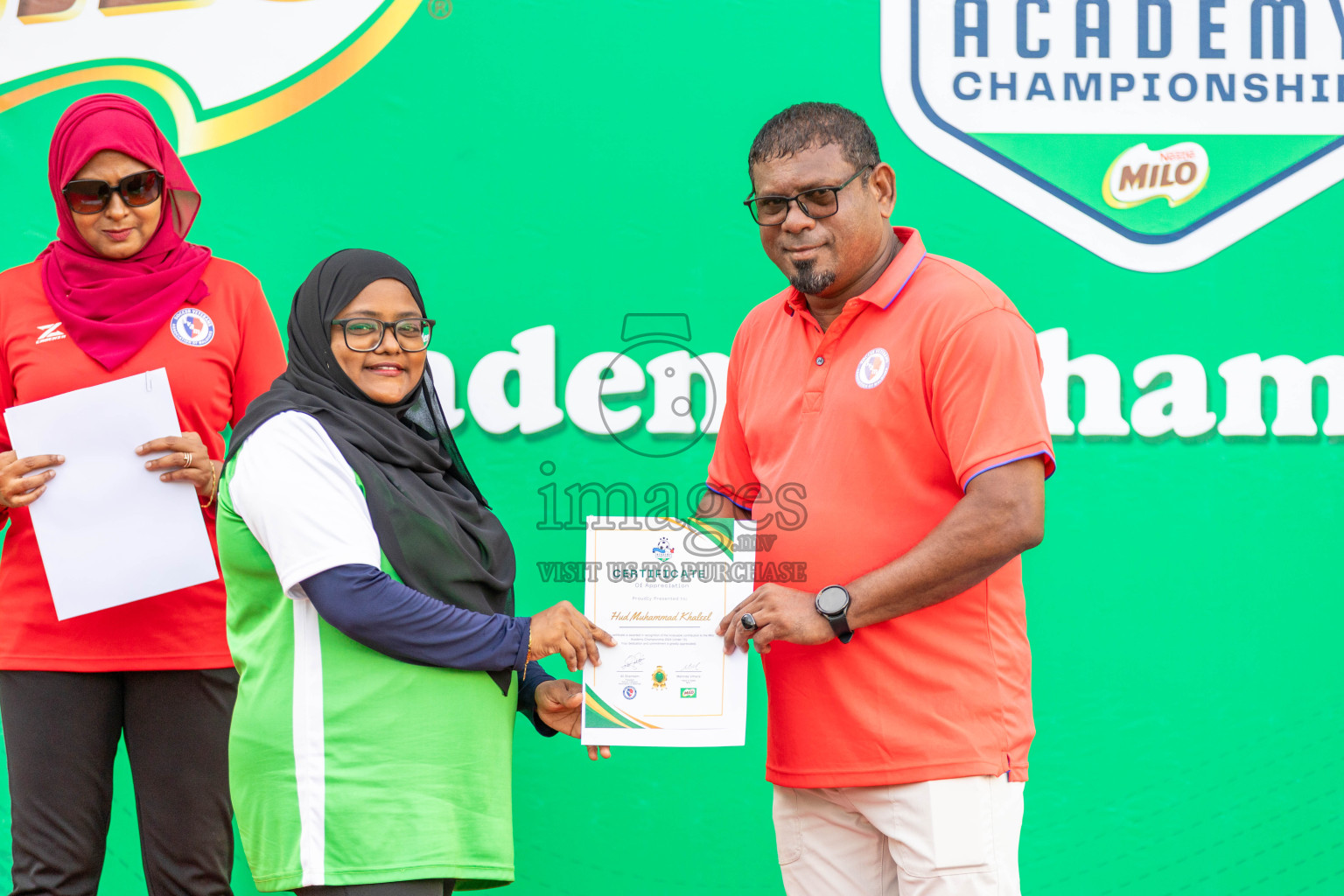 Final Day  of MILO Academy Championship 2024 - U12 was held at Henveiru Grounds in Male', Maldives on Thursday, 7th July 2024. Photos: Shuu Abdul Sattar / images.mv