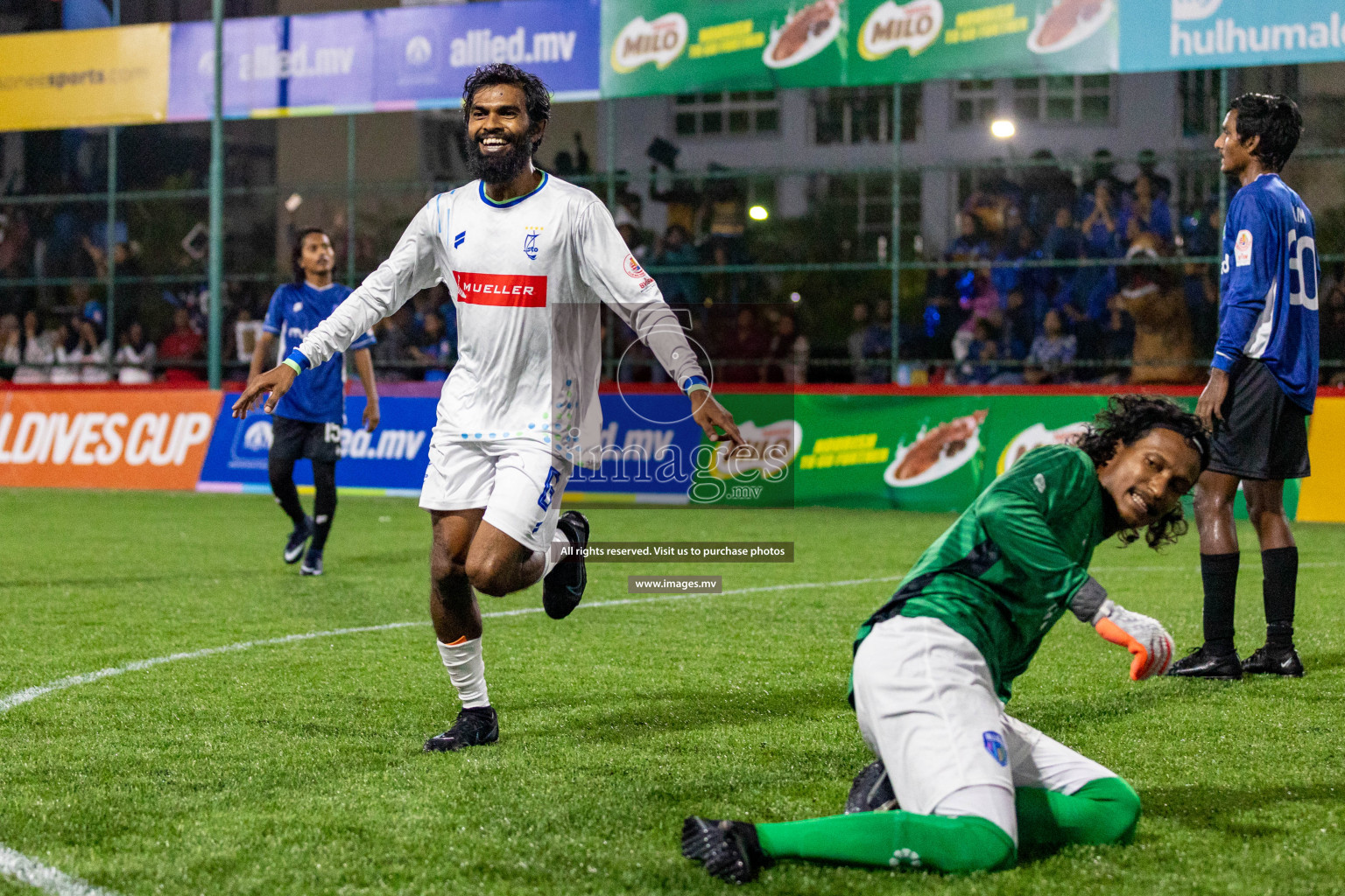 STO RC vs Team Allied in Club Maldives Cup 2022 was held in Hulhumale', Maldives on Sunday, 16th October 2022. Photos: Hassan Simah/ images.mv