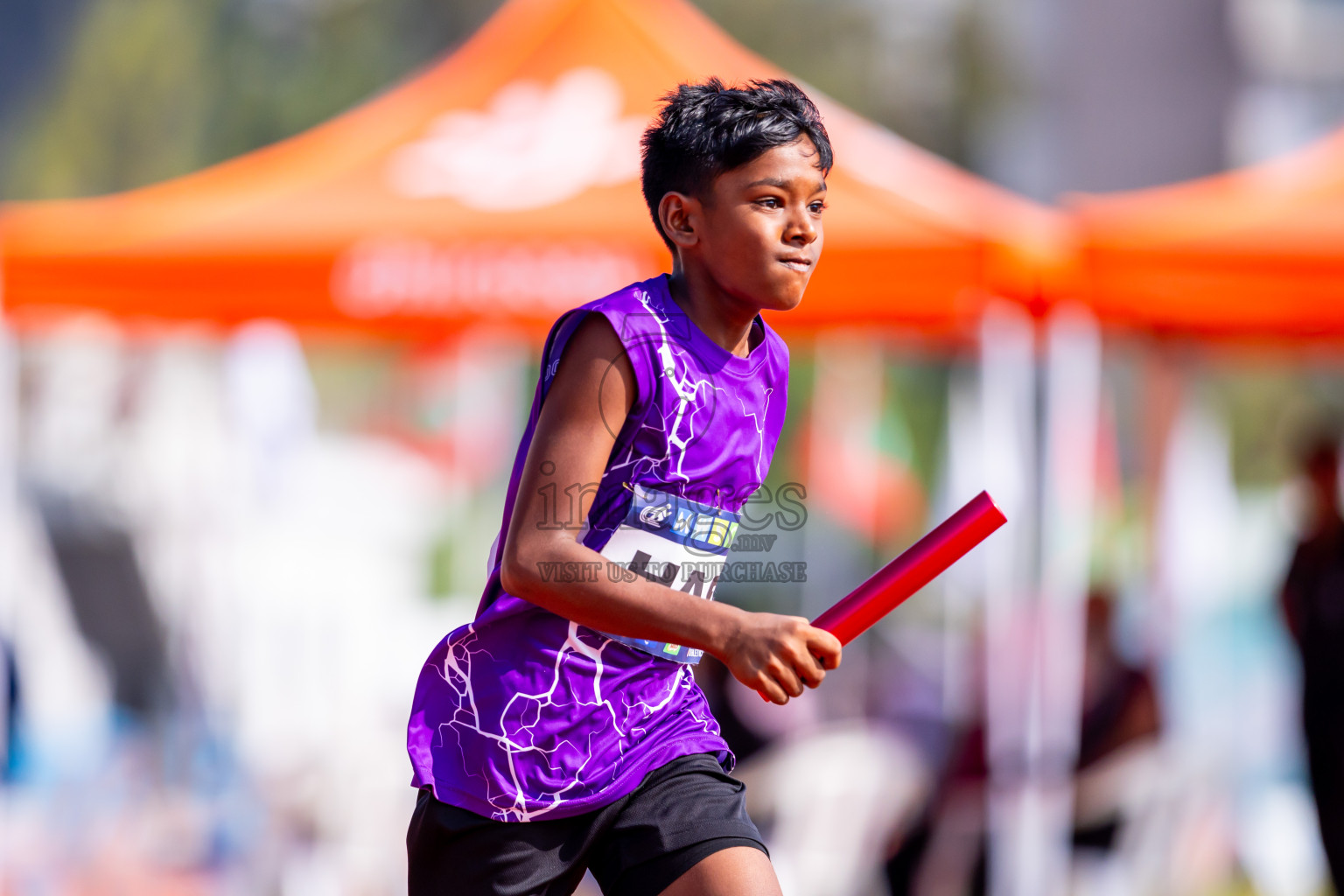 Day 6 of MWSC Interschool Athletics Championships 2024 held in Hulhumale Running Track, Hulhumale, Maldives on Thursday, 14th November 2024. Photos by: Nausham Waheed / Images.mv