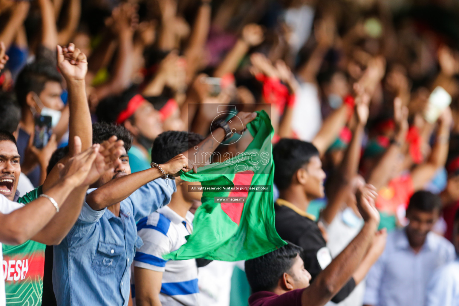 Bangladesh vs Sri Lanka in SAFF Championship 2021 held on 1st October 2021 in Galolhu National Stadium, Male', Maldives