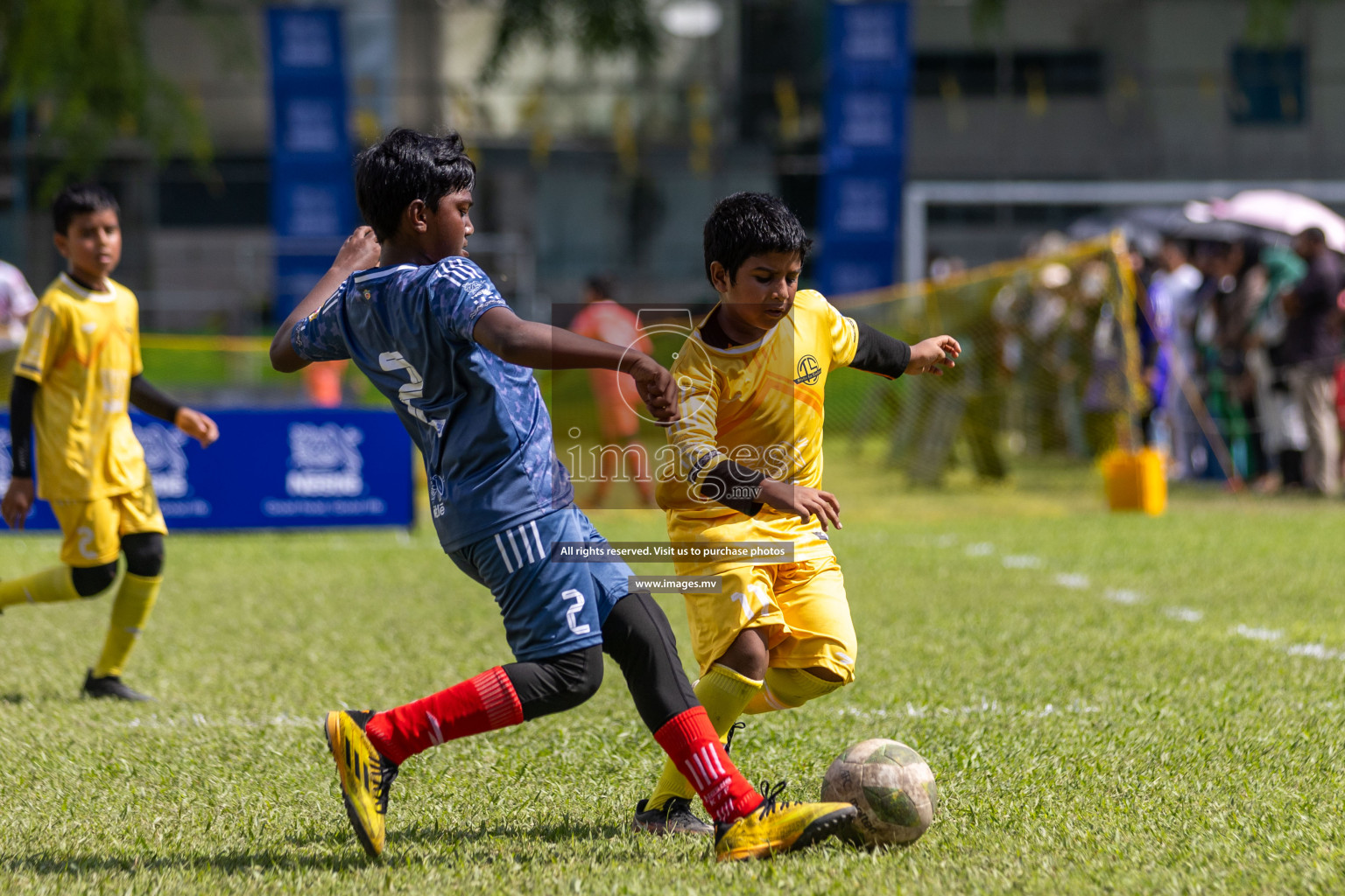 Day 3 of Nestle Kids Football Fiesta, held in Henveyru Football Stadium, Male', Maldives on Friday, 13th October 2023
Photos: Hassan Simah, Ismail Thoriq / images.mv