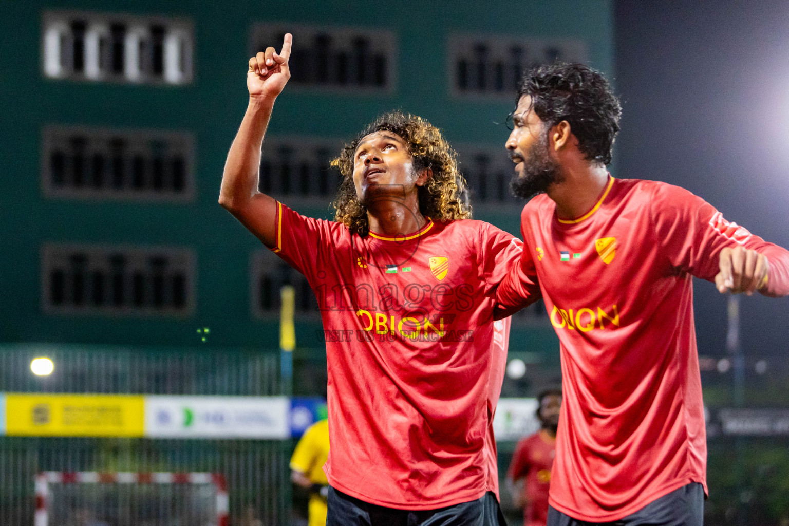 Dh Kudahuvadhoo vs Dh Maaenboodhoo in Day 24 of Golden Futsal Challenge 2024 was held on Wednesday  , 7th February 2024 in Hulhumale', Maldives Photos: Nausham Waheed / images.mv