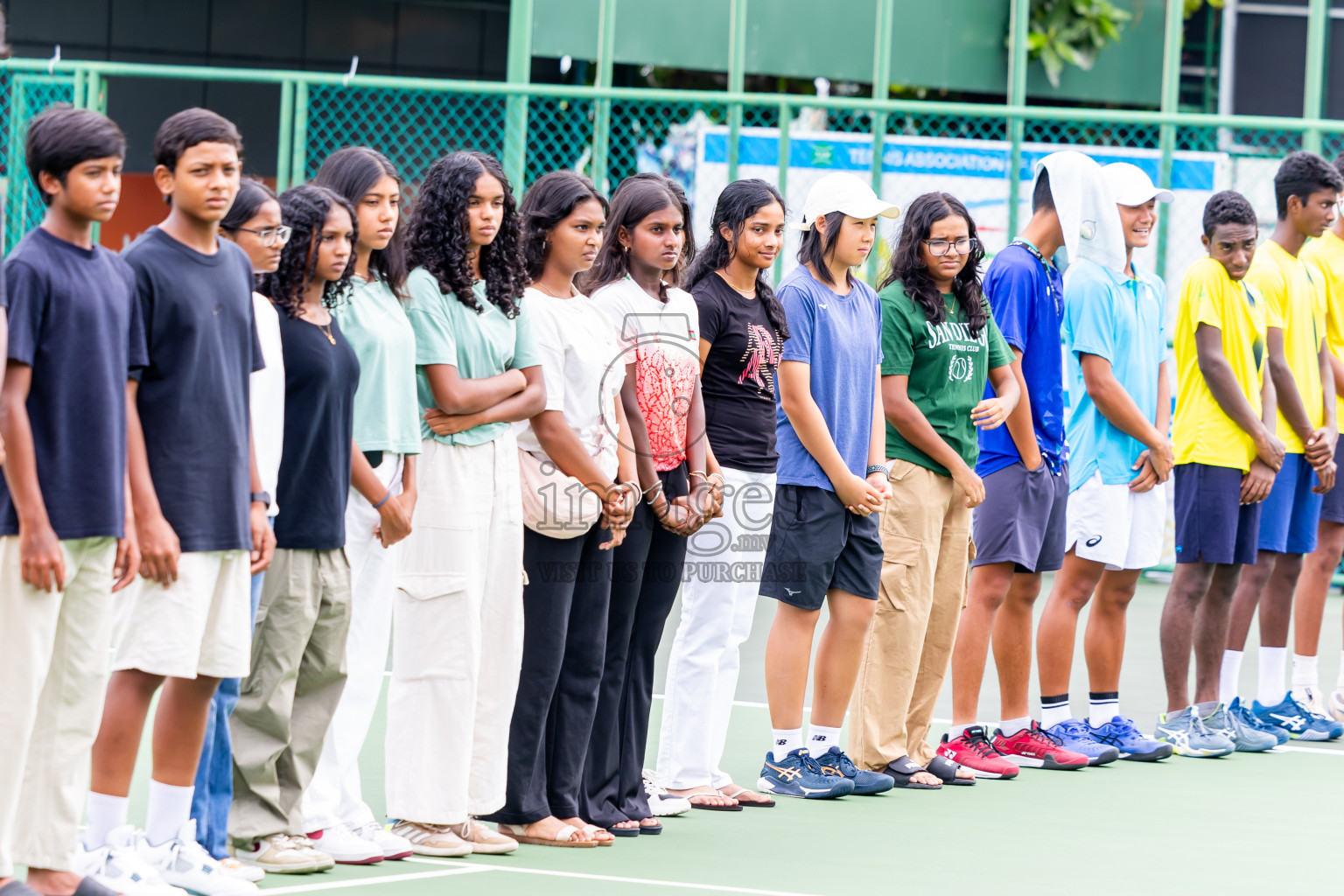 Finals of ATF Maldives Junior Open Tennis was held in Male' Tennis Court, Male', Maldives on Saturday, 21st December 2024. Photos: Nausham Waheed/ images.mv