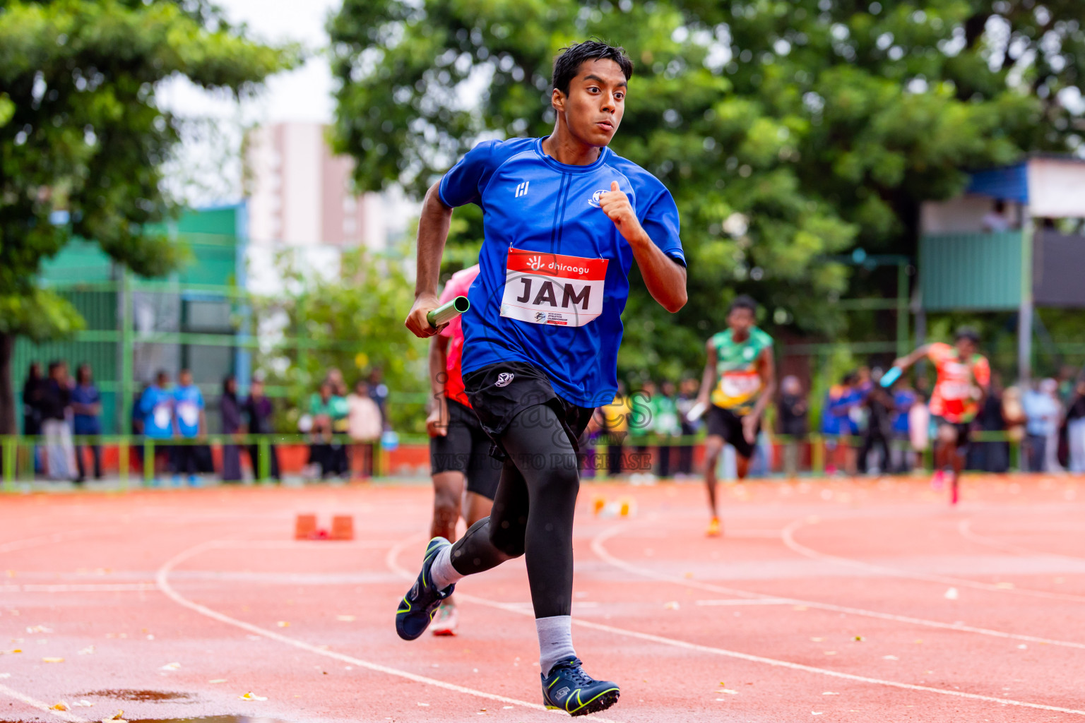 Day 6 of Inter-school Athletics Championship 2025 held in Ekuveni Synthetic Track, Male', Maldives on Sunday, 12th October 2025. Photos by: Nausham Waheed / Images.mv