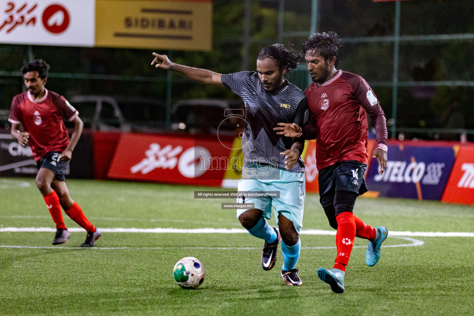 Club 220 vs METEOROLOGY in Club Maldives Cup Classic 2023 held in Hulhumale, Maldives, on Wednesday, 19th July 2023 Photos: Hassan Simah  / images.mv