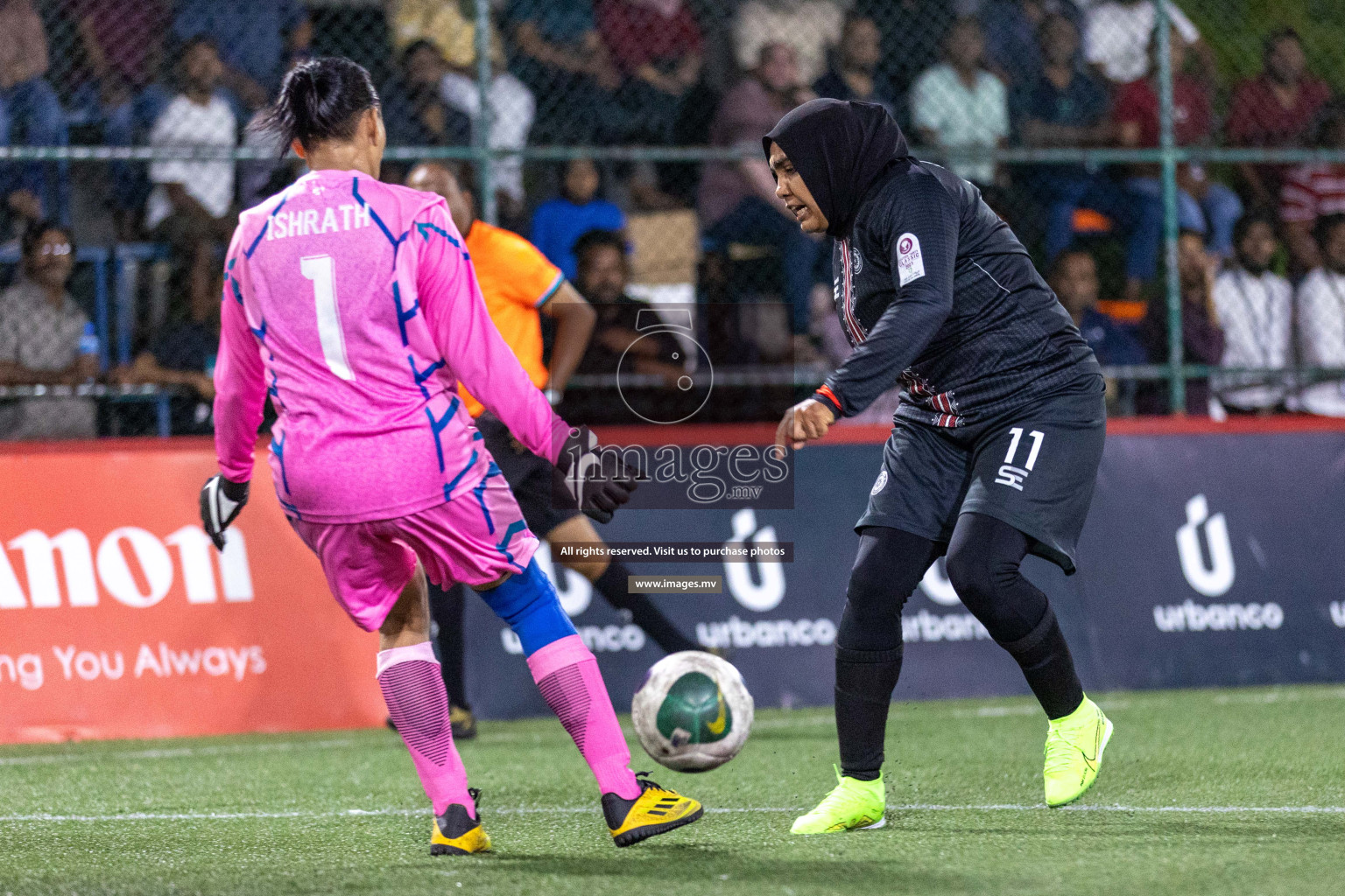 Prison Club vs Team MACL in Eighteen Thirty 2023 Classic held in Hulhumale, Maldives, on Monday, 14th August 2023. Photos: Nausham Waheed / images.mv