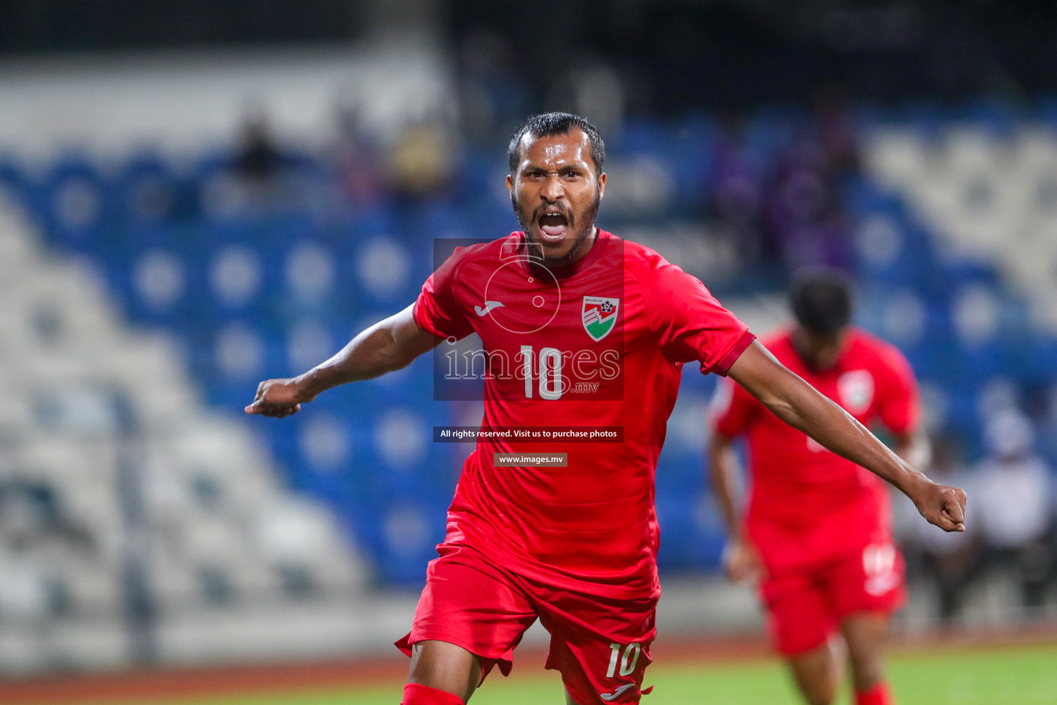 Maldives vs Bhutan in SAFF Championship 2023 held in Sree Kanteerava Stadium, Bengaluru, India, on Wednesday, 22nd June 2023. Photos: Nausham Waheed / images.mv