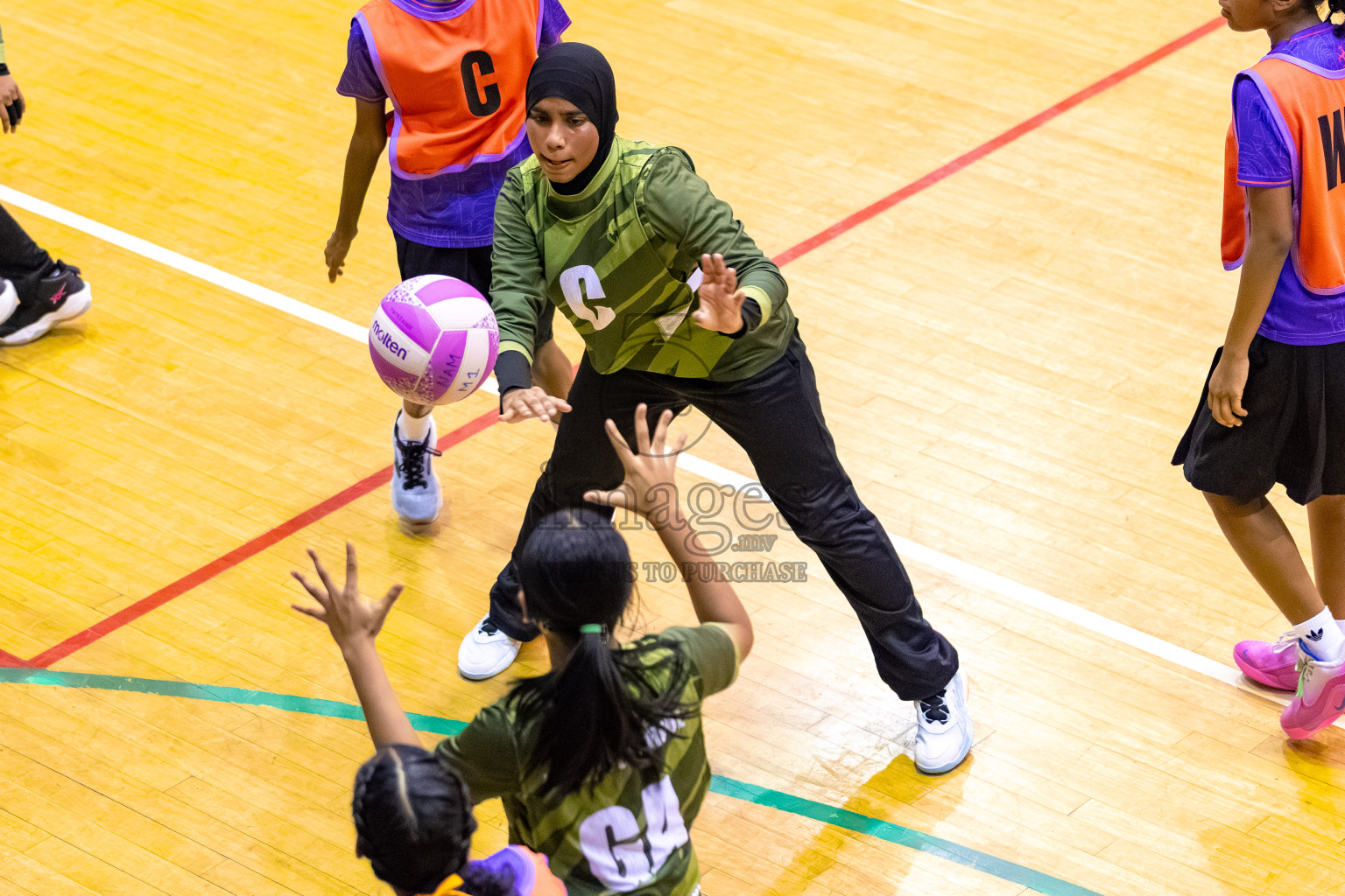 Finals of 26th Inter-School Netball Tournament 2025 was held in Social Center Indoor Hall on Saturday, 8th November 2025. Photos: Mohamed Mahfooz Moosa / images.mv