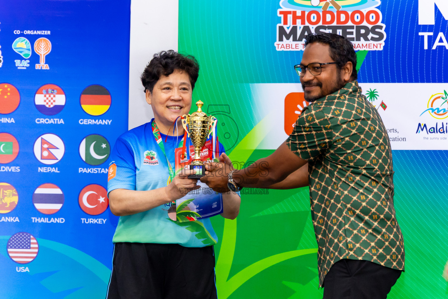 Day 3 of 1st Thoddoo Masters Table Tennis Tournament was held on Saturday, 23rd August 2025 in AA Thoddoo, Maldives. Photos: Nausham Waheed / images.mv