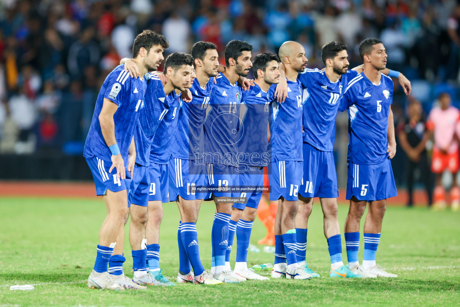 Kuwait vs India in the Final of SAFF Championship 2023 held in Sree Kanteerava Stadium, Bengaluru, India, on Tuesday, 4th July 2023. Photos: Nausham Waheed / images.mv