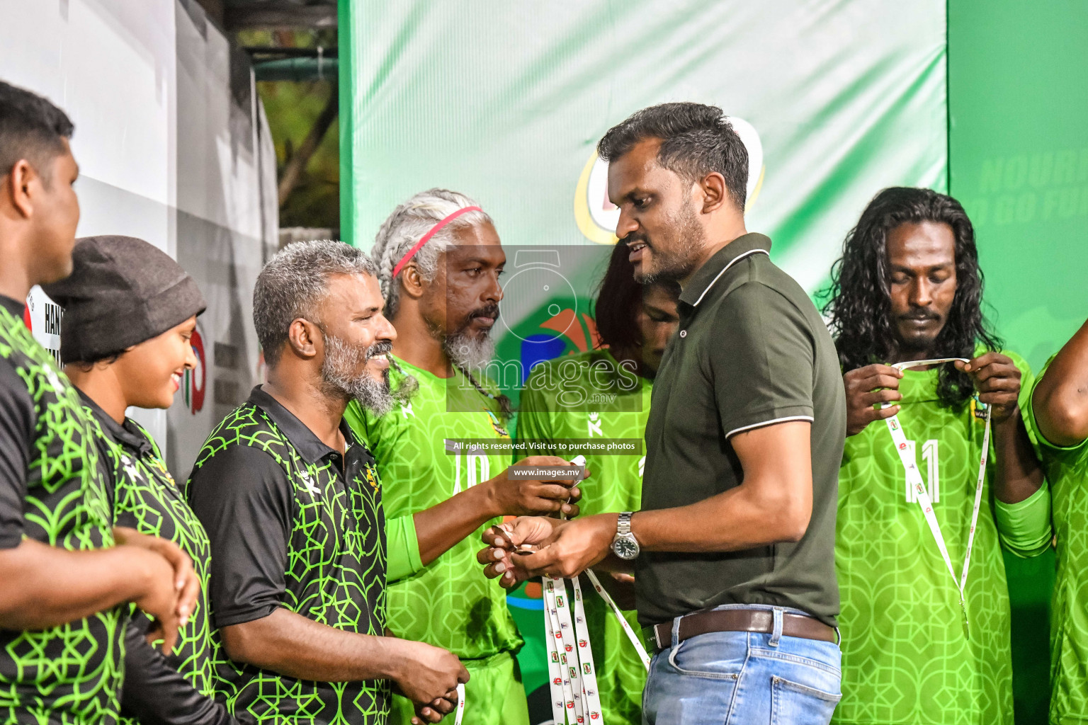 Final of Milo 6th Inter Office Handball Tournament 2022 - Photos by Nausham Waheed