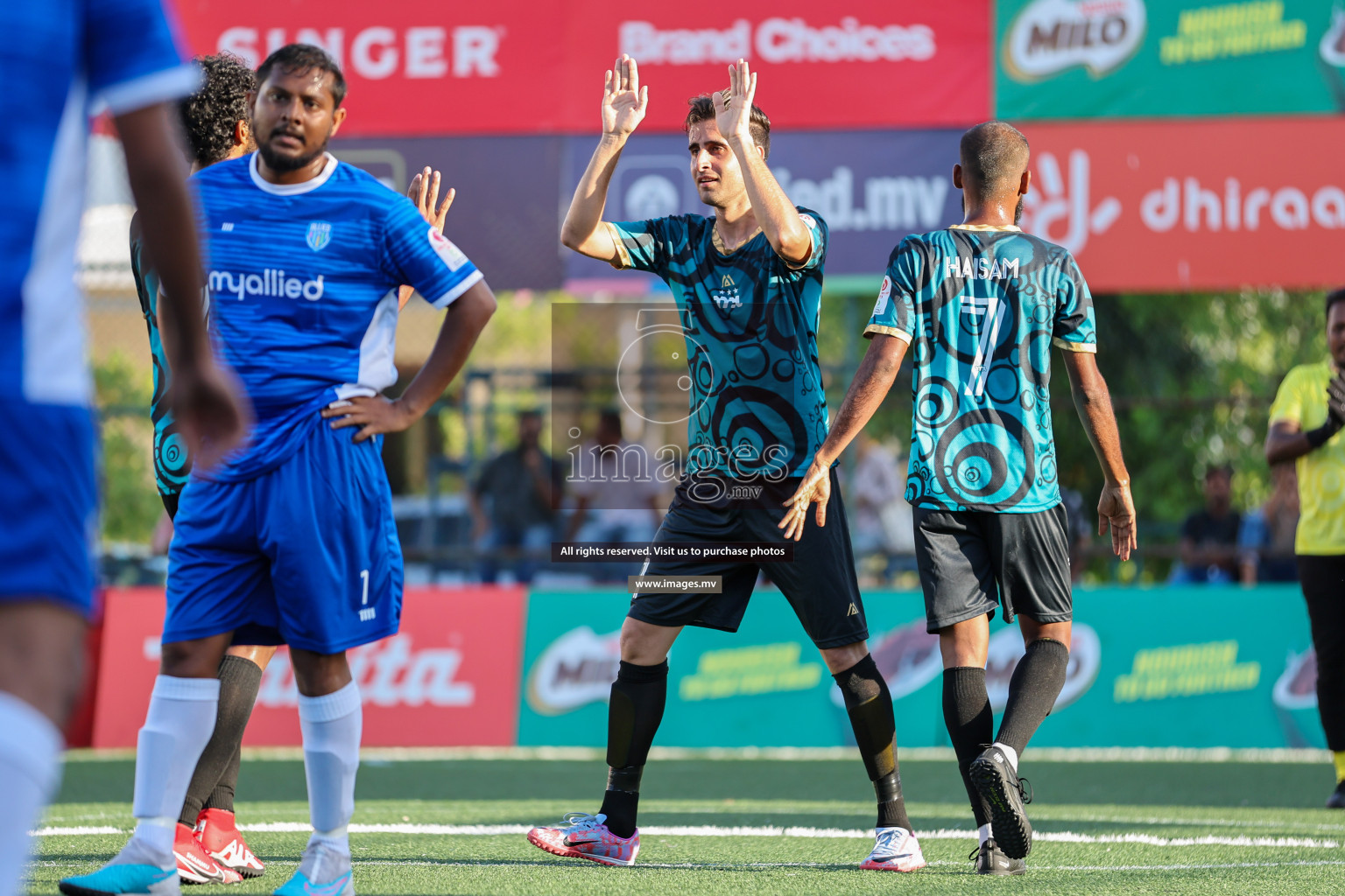 MPL vs Team Allied in Club Maldives Cup 2023 held in Hulhumale, Maldives, on Sunday, 16th July 2023 Photos: Nausham Waheed / images.mv