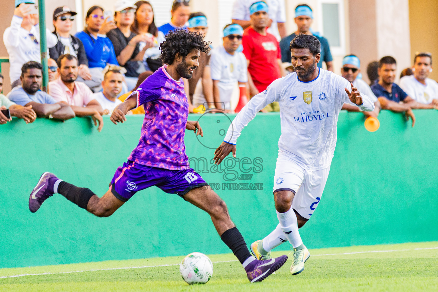 Hard Rock Hotel vs Sun Siyam Olhuveli in Resort League 2025 (South Male Zone) day 7 was held on Saturday, 4th October 2025 in Crossroads's Maldives, Photos: Areef Adam / images.mv