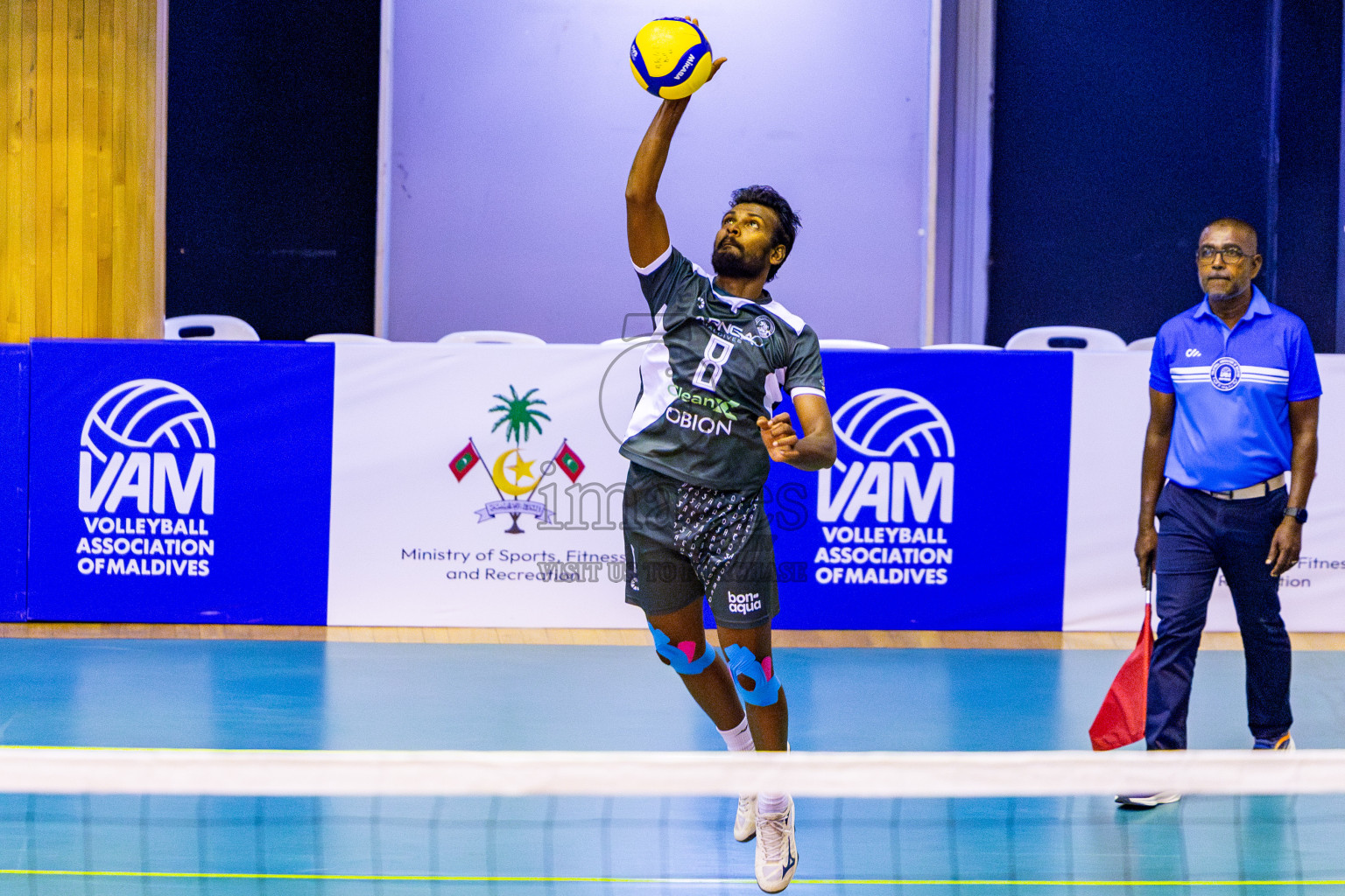 Dhivehi Sifainge Club vs Club HDC in the Final of MILO VAM Cup 2025 held in Male', Maldives on Wednesday, 2nd July 2025 at Social Center Indoor Hall Photos By: Nausham Waheed / images.mv