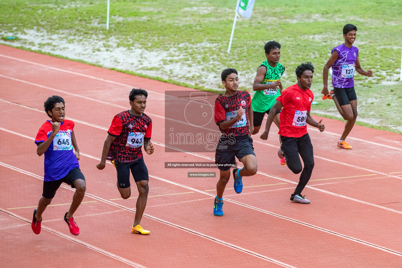 Day three of Inter School Athletics Championship 2023 was held at Hulhumale' Running Track at Hulhumale', Maldives on Tuesday, 16th May 2023. Photos: Nausham Waheed / images.mv