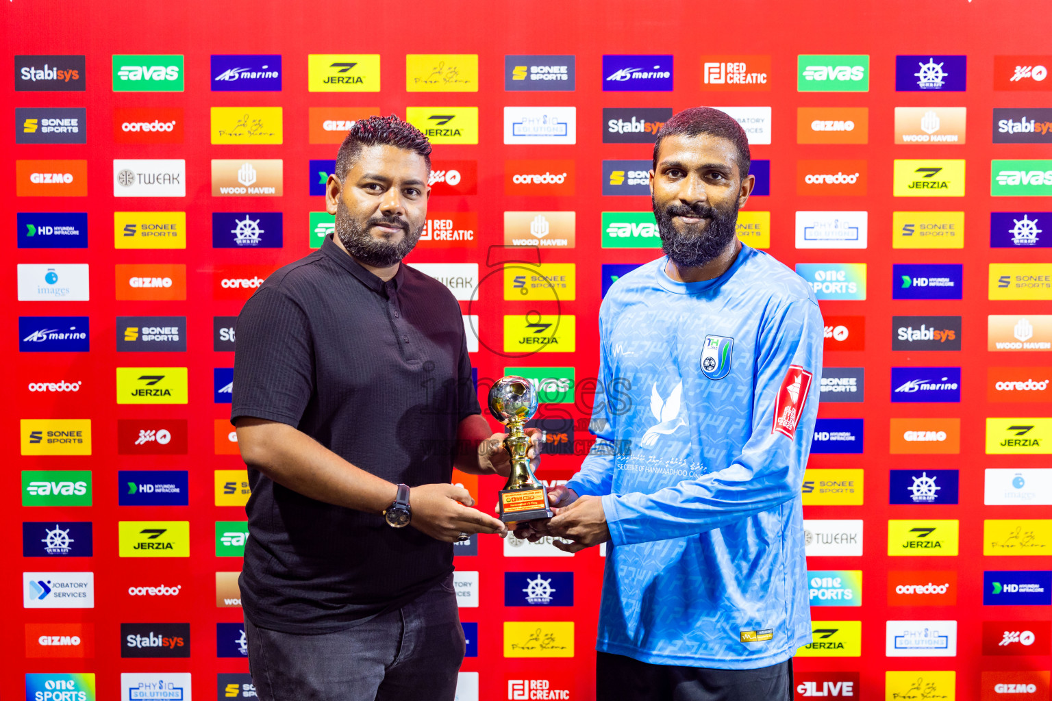 HDh Hanimaadhoo vs HDh Finey in Day 17 of Golden Futsal Challenge 2025 was held on Tuesday, 21st January 2025, in Hulhumale', Maldives. Photos: Nausham Waheed / images.mv