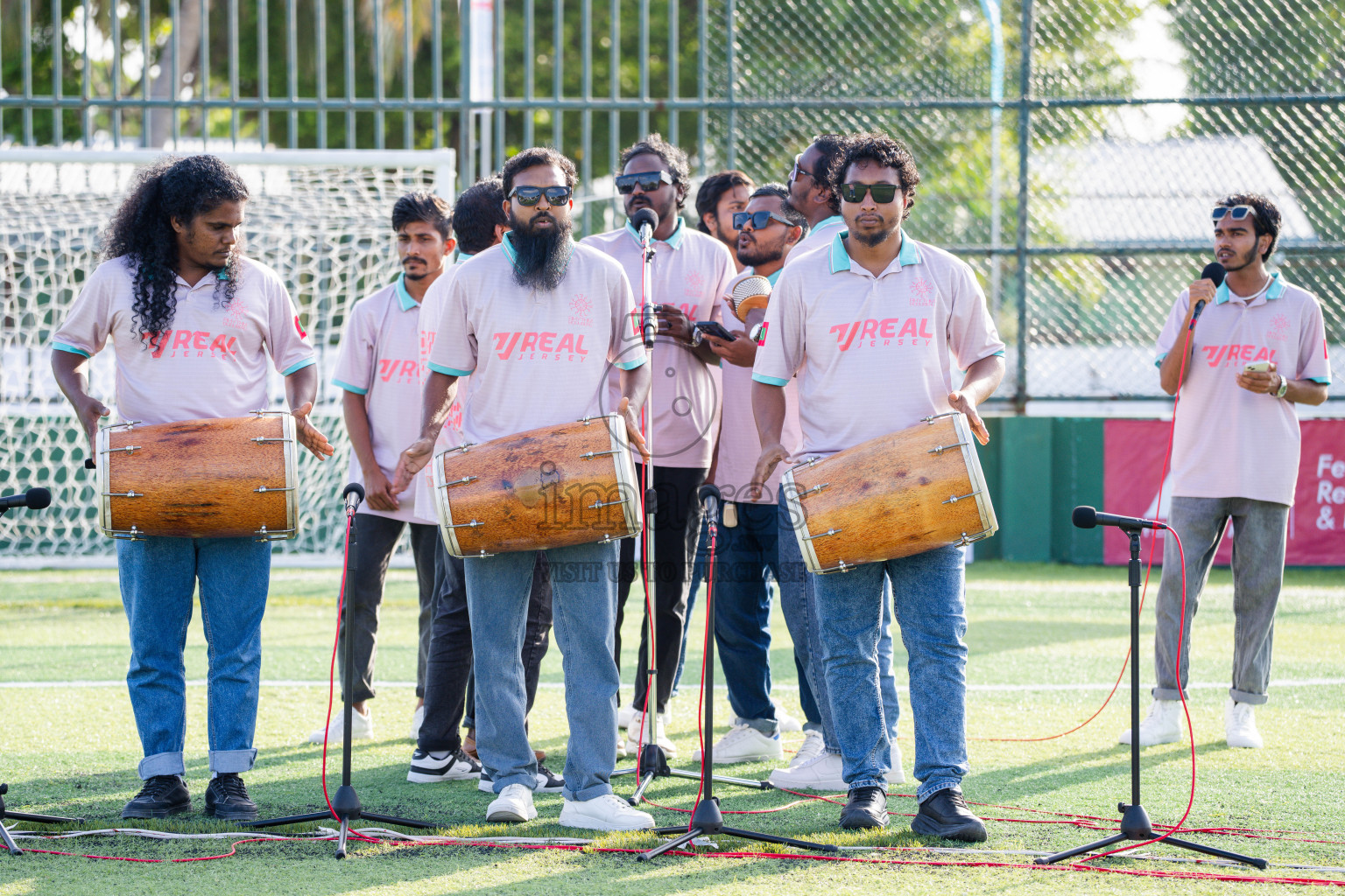Opening Ceremony in Day 1 - Fonadhoo Youth Futsal Challenge 2025 was held in Fonadhoo Futsal Stadium, L. Fonadhoo, Maldives on Sunday, 26th October 2025 Photos: Arif Rasheed / images.mv