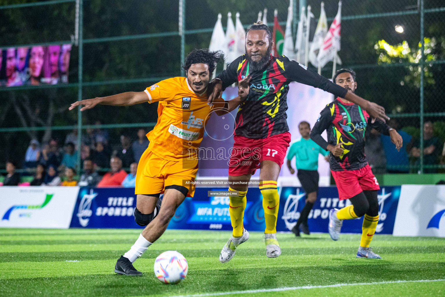 Final of MFA Futsal Tournament 2023 on 10th April 2023 held in Hulhumale'. Photos: Nausham waheed /images.mv