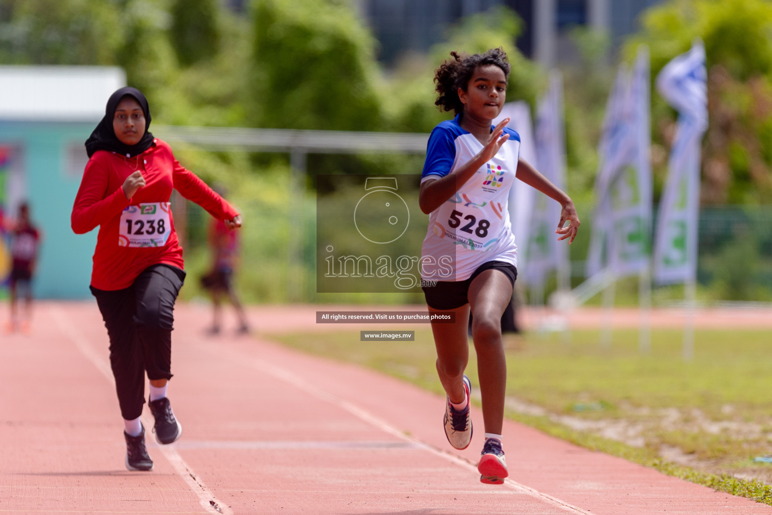 Day two of Inter School Athletics Championship 2023 was held at Hulhumale' Running Track at Hulhumale', Maldives on Sunday, 15th May 2023. Photos: Shuu/ Images.mv