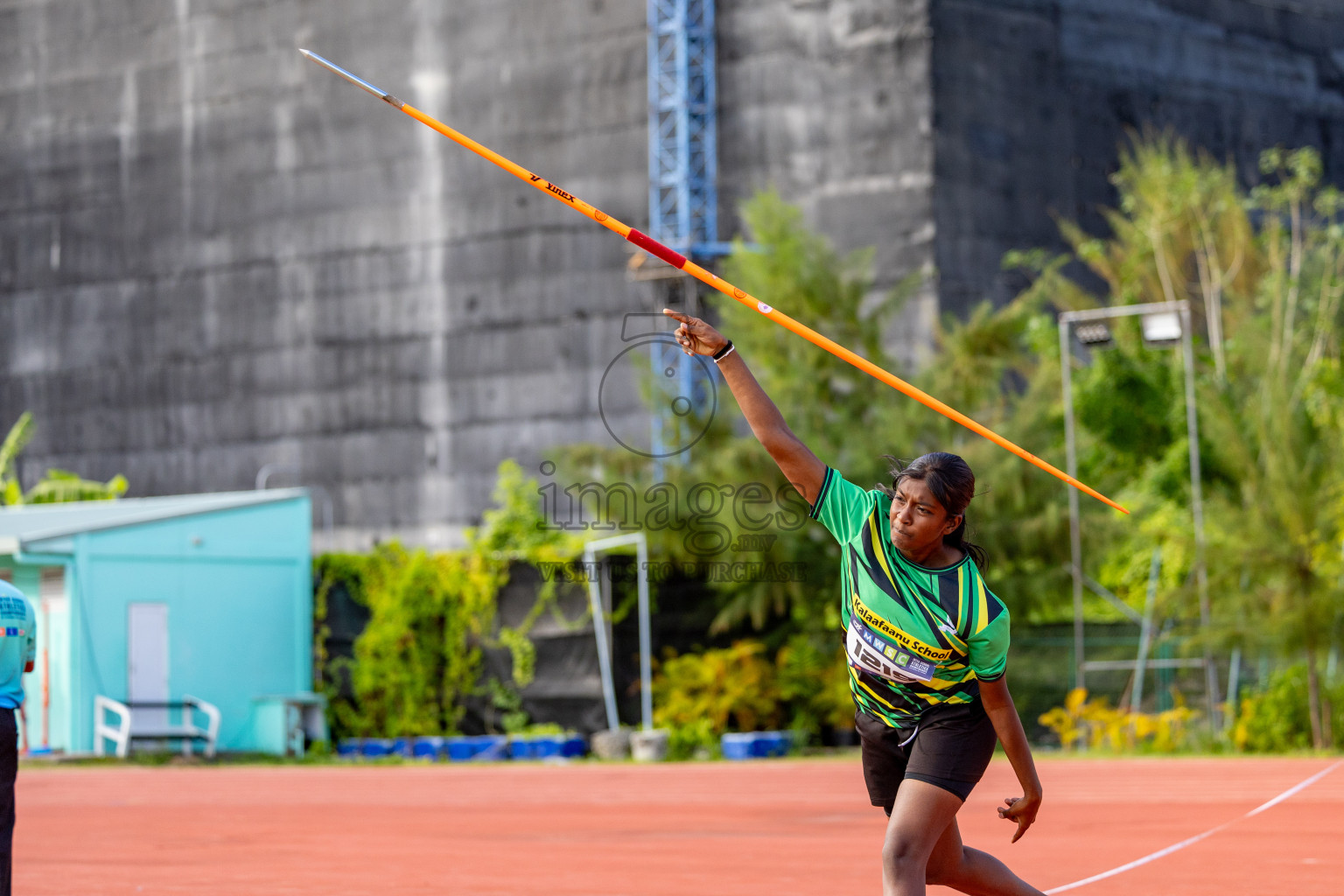 Day 2 of MWSC Interschool Athletics Championships 2024 held in Hulhumale Running Track, Hulhumale, Maldives on Sunday, 10th November 2024. 
Photos by: Hassan Simah / Images.mv