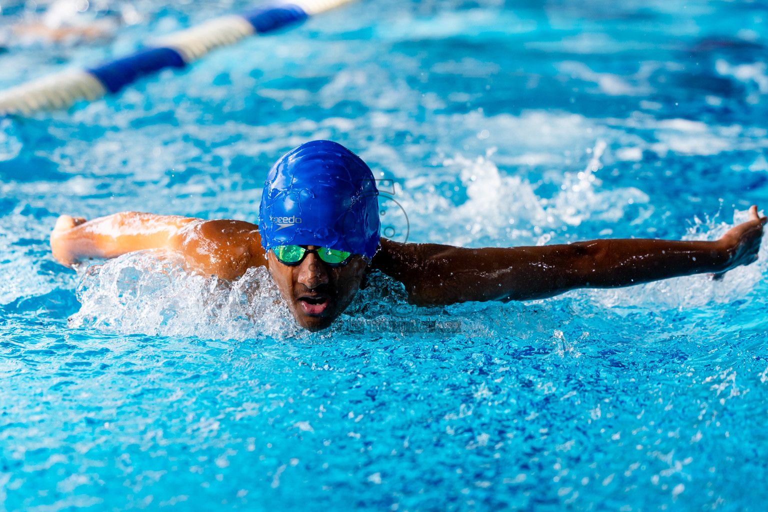 Day 2 of National Swimming Competition 2024 held in Hulhumale', Maldives on Saturday, 14th December 2024. Photos: Nausham Waheed / images.mv