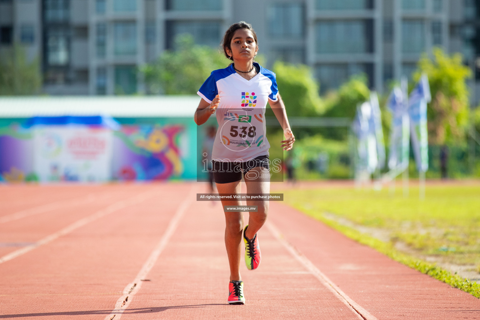 Day three of Inter School Athletics Championship 2023 was held at Hulhumale' Running Track at Hulhumale', Maldives on Tuesday, 16th May 2023. Photos: Nausham Waheed / images.mv