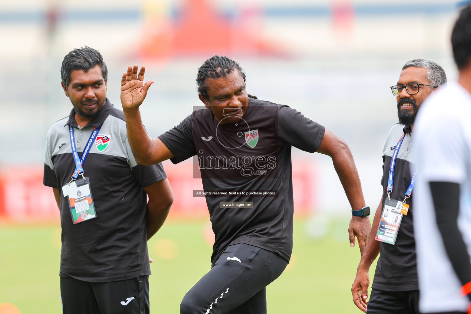 Lebanon vs Maldives in SAFF Championship 2023 held in Sree Kanteerava Stadium, Bengaluru, India, on Tuesday, 28th June 2023. Photos: Nausham Waheed, Hassan Simah / images.mv