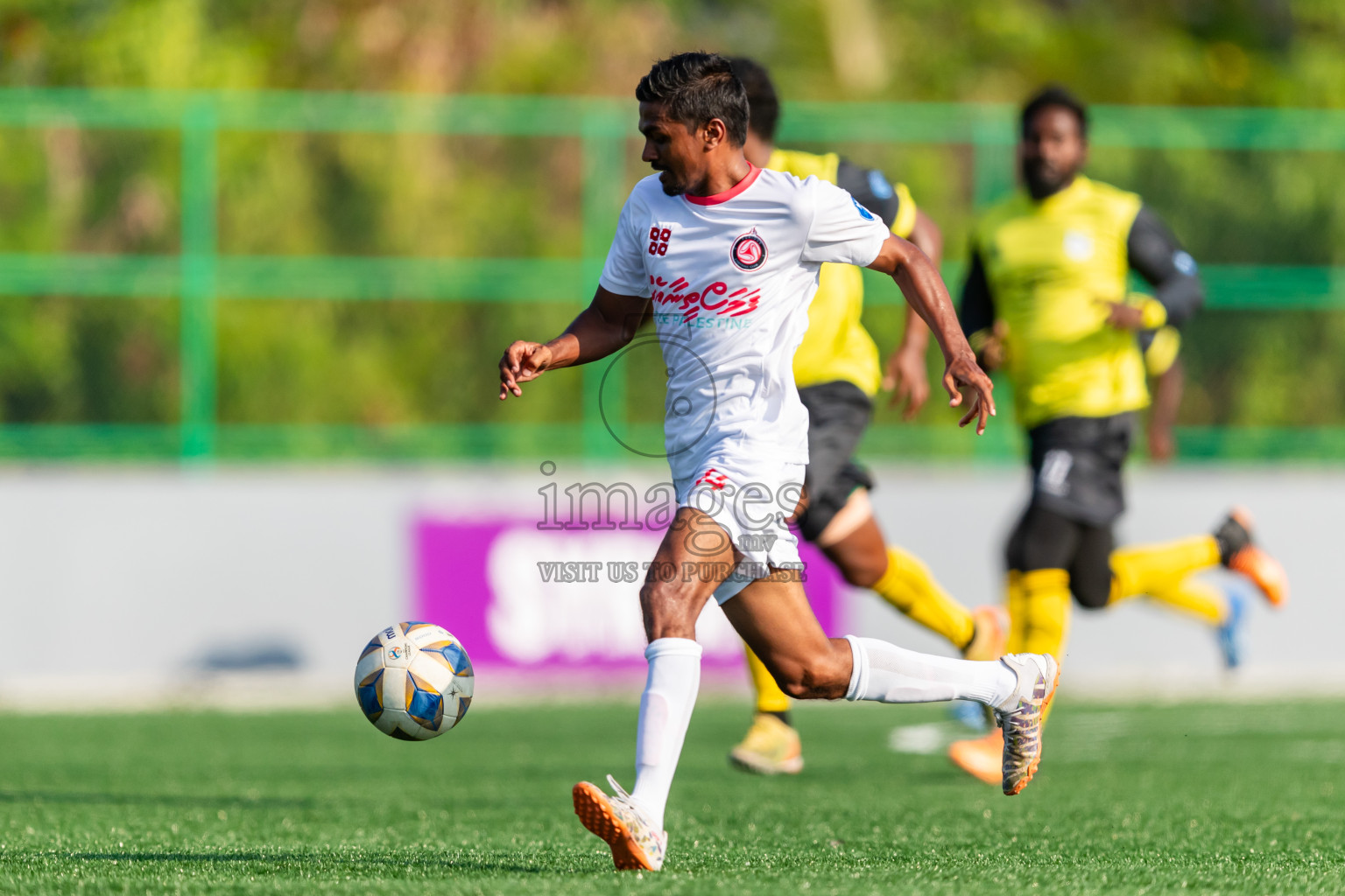 Kanmathi Juniors vs Furious SC from Manadhoo Council Cup 2024 in N Manadhoo Maldives on Monday, 19th February 2023. Photos: Nausham Waheed / images.mv