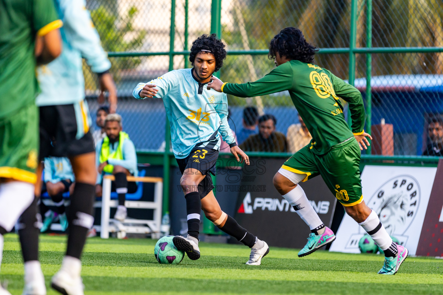 Squadra vs Rock Z in Day 8 of BG Futsal Challenge 2024 was held on Tuesday, 19th March 2024, in Male', Maldives Photos: Nausham Waheed / images.mv