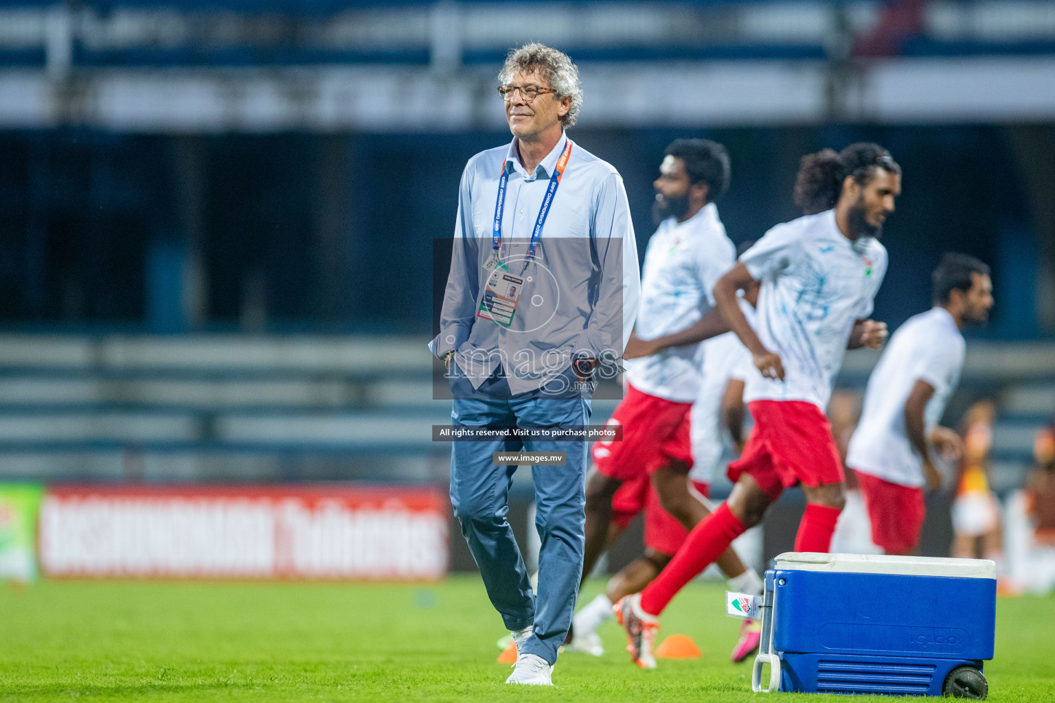 Maldives vs Bhutan in SAFF Championship 2023 held in Sree Kanteerava Stadium, Bengaluru, India, on Wednesday, 22nd June 2023. Photos: Nausham Waheed / images.mv