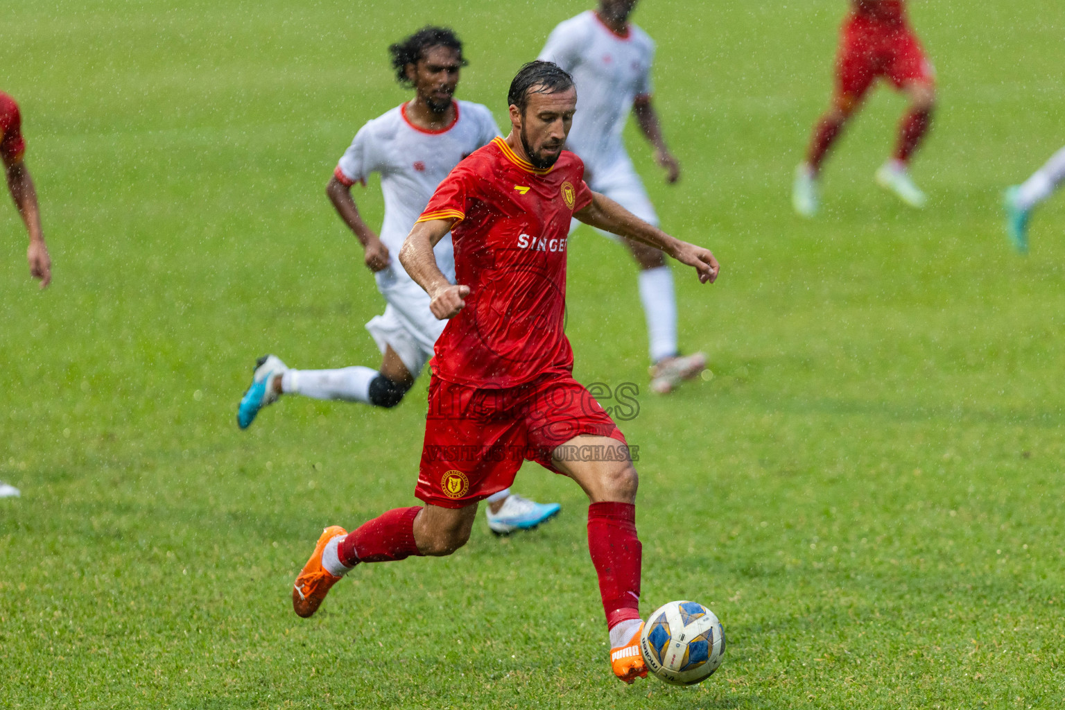 Victory Sports Club vs Lorenzo S.C in Second Division 2023 in Male' Maldives on Wednesday, 10thy January 2023. Photos: Nausham Waheed / images.mv