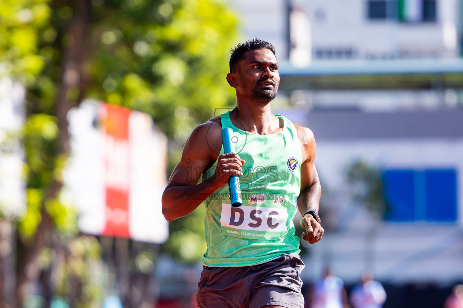 Day 3 of National Athletics Championship 2025 was held at Ekuveni Running Ground in Male', Maldives on Saturday, 16th August 2025. Photos: Nausham Waheed / images.mv