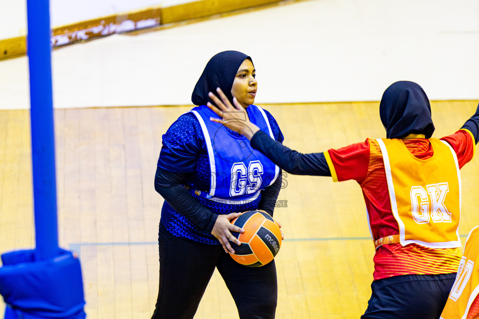 Day 5 of 21st National Netball Tournament was held in Social Canter at Male', Maldives on Sunday, 13th May 2024. Photos: Nausham Waheed / images.mv