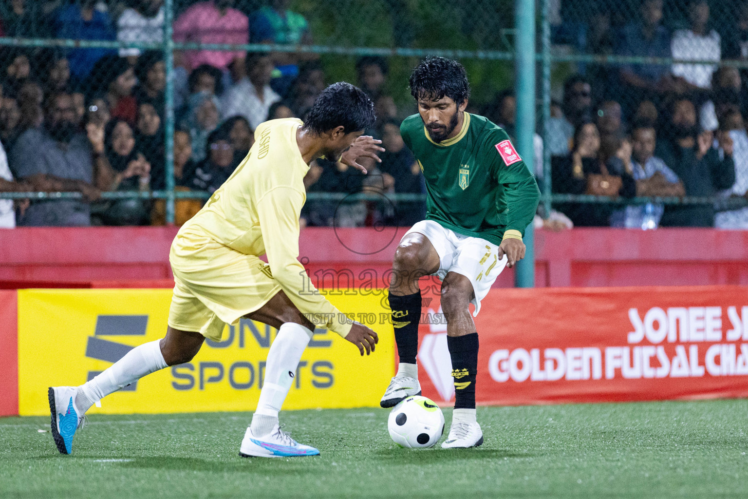 Opening of Golden Futsal Challenge 2024 with Charity Shield Match between L.Gan vs Th. Thimarafushi was held on Sunday, 14th January 2024, in Hulhumale', Maldives Photos: Nausham Waheed / images.mv