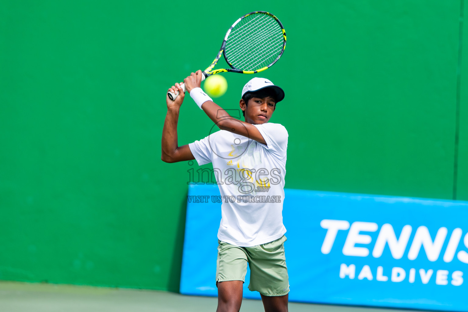 Day 5 of ATF Maldives Junior Open Tennis was held in Male' Tennis Court, Male', Maldives on Monday, 16th December 2024. Photos: Nausham Waheed/ images.mv