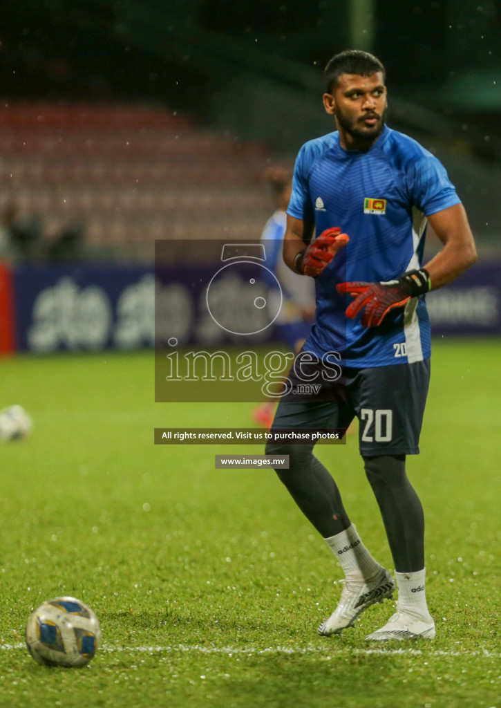 Nepal vs Sri Lanka in SAFF Championship 2021 held on 4th October 2021 in Galolhu National Stadium, Male', Maldives