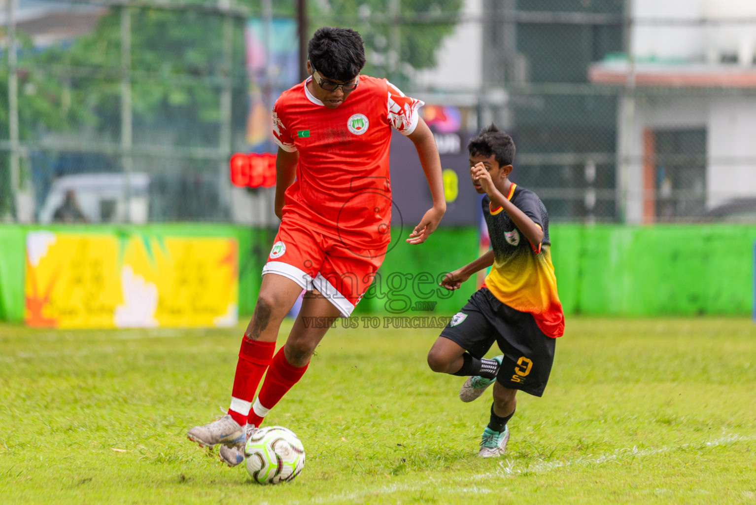 Eagles vs Hurriya in day 6 of Dhivehi Youth League 2024 held at Henveiru Stadium on Saturday 30th November 2024. Photos: Shuu Abdul Sattar/ Images.mv