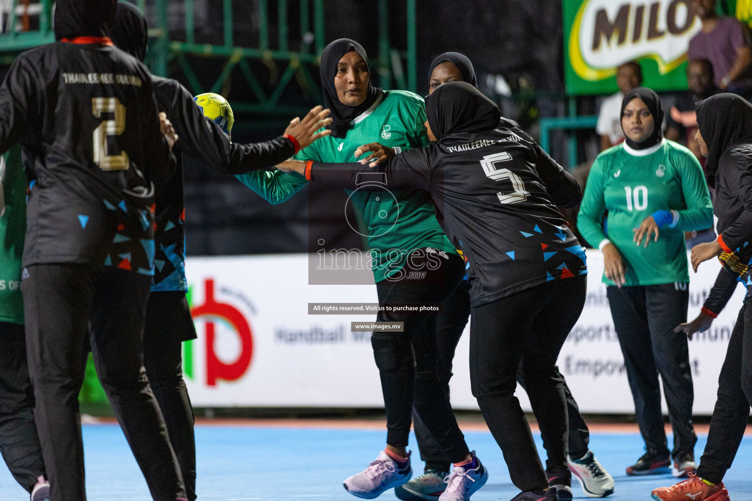 Day 1 of 7th Inter-Office/Company Handball Tournament 2023, held in Handball ground, Male', Maldives on Friday, 16th September 2023 Photos: Nausham Waheed/ Images.mv