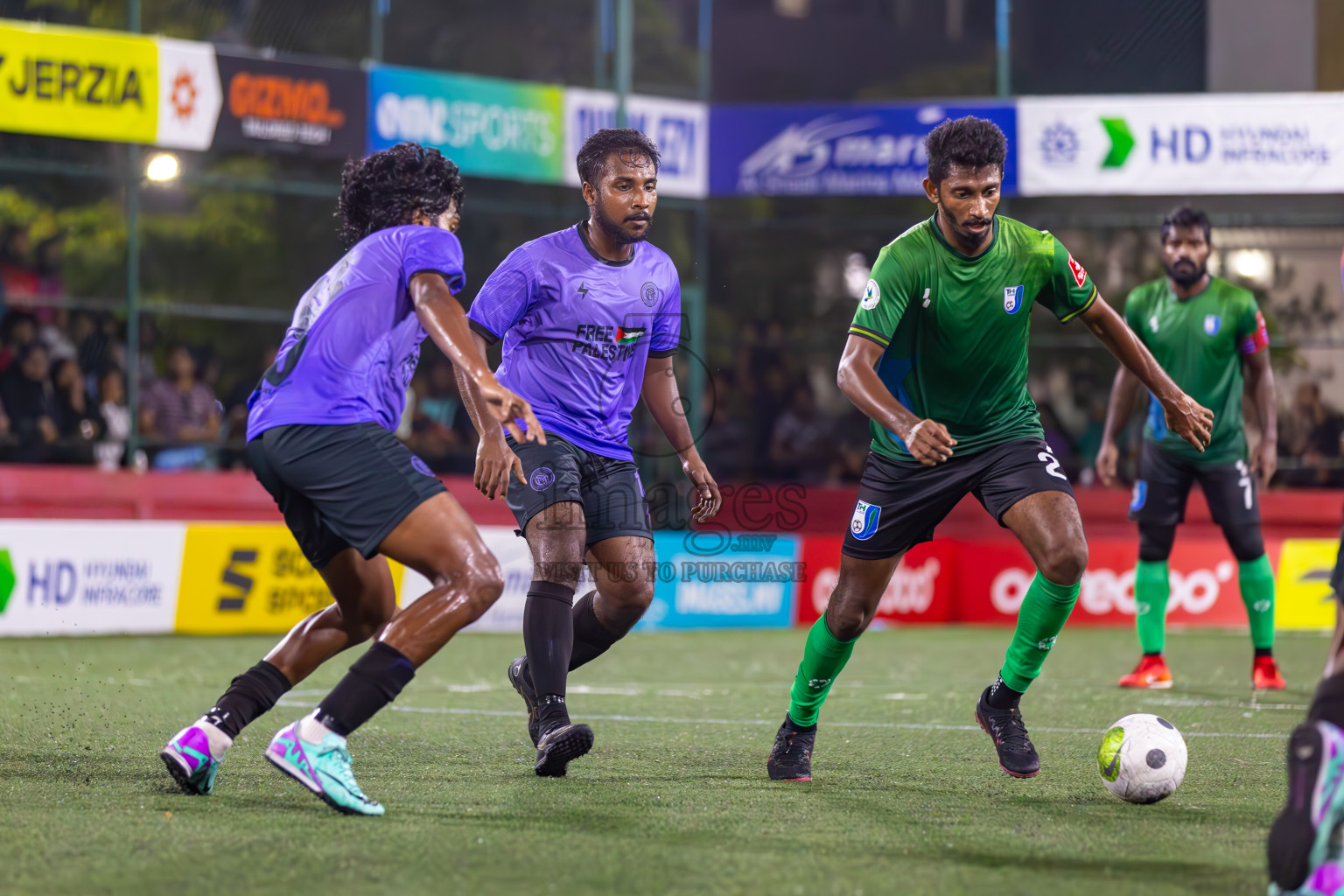 Heh Hanimaadhoo vs HDh Neykurendhoo in Day 14 of Golden Futsal Challenge 2024 was held on Sunday, 28th January 2024, in Hulhumale', Maldives
Photos: Ismail Thoriq / images.mv