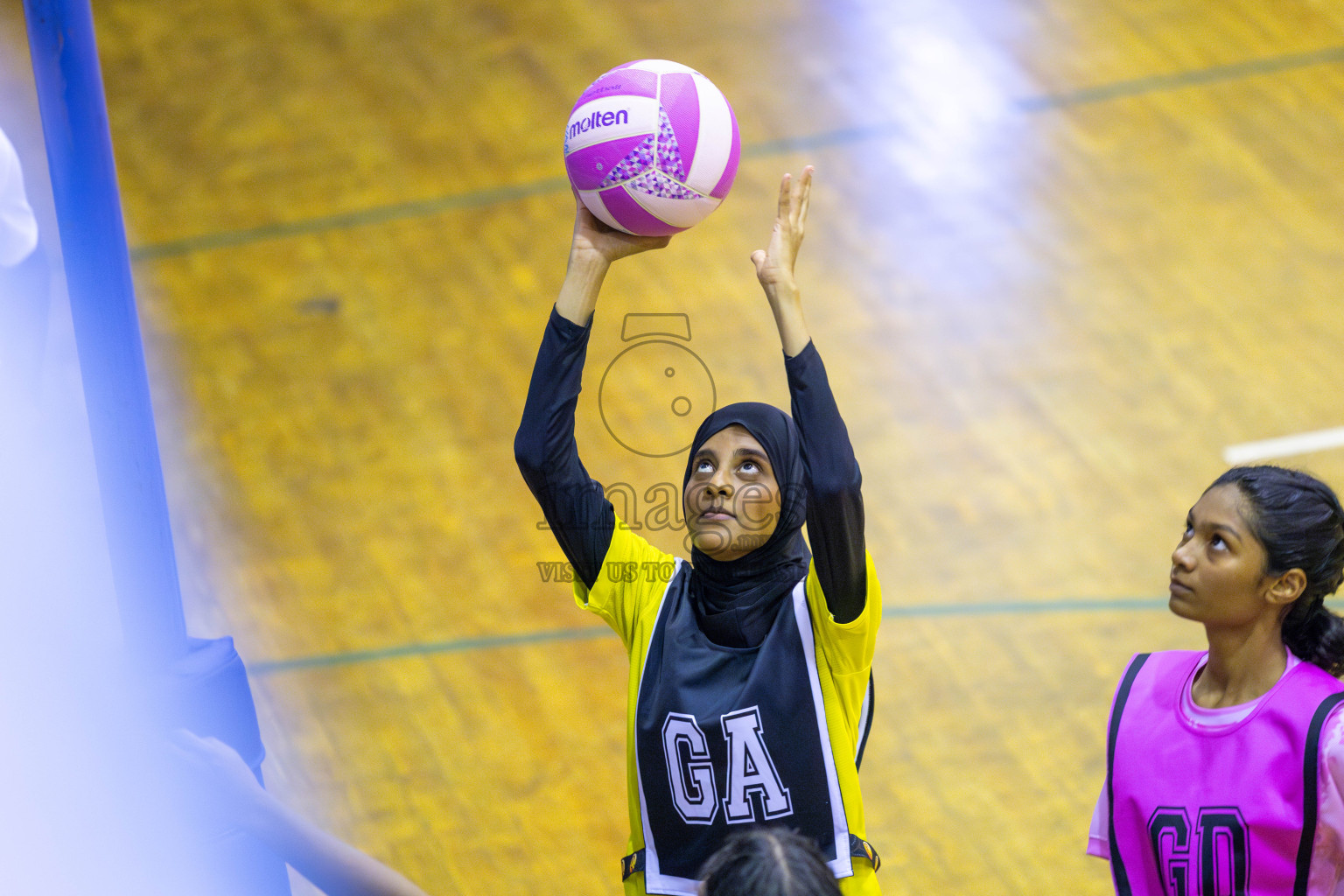 KYRC vs Xenith SC in Day 6 of 24th Milo Netball Association Championship held in Social Center at Male', Maldives on Saturday, 6th September 2025. Photos: Yasna Ahmed / images.mv