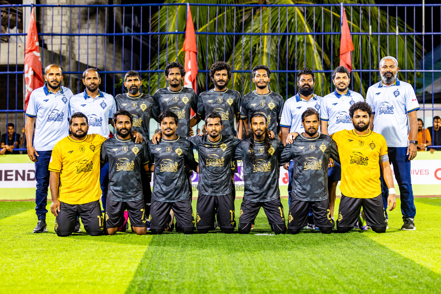 Afro SC vs FC Suddenly in Day 1 of Eydhafushi Futsal Cup 2024 was held on Monday , 8th April 2024, in B Eydhafushi, Maldives Photos: Nausham Waheed / images.mv