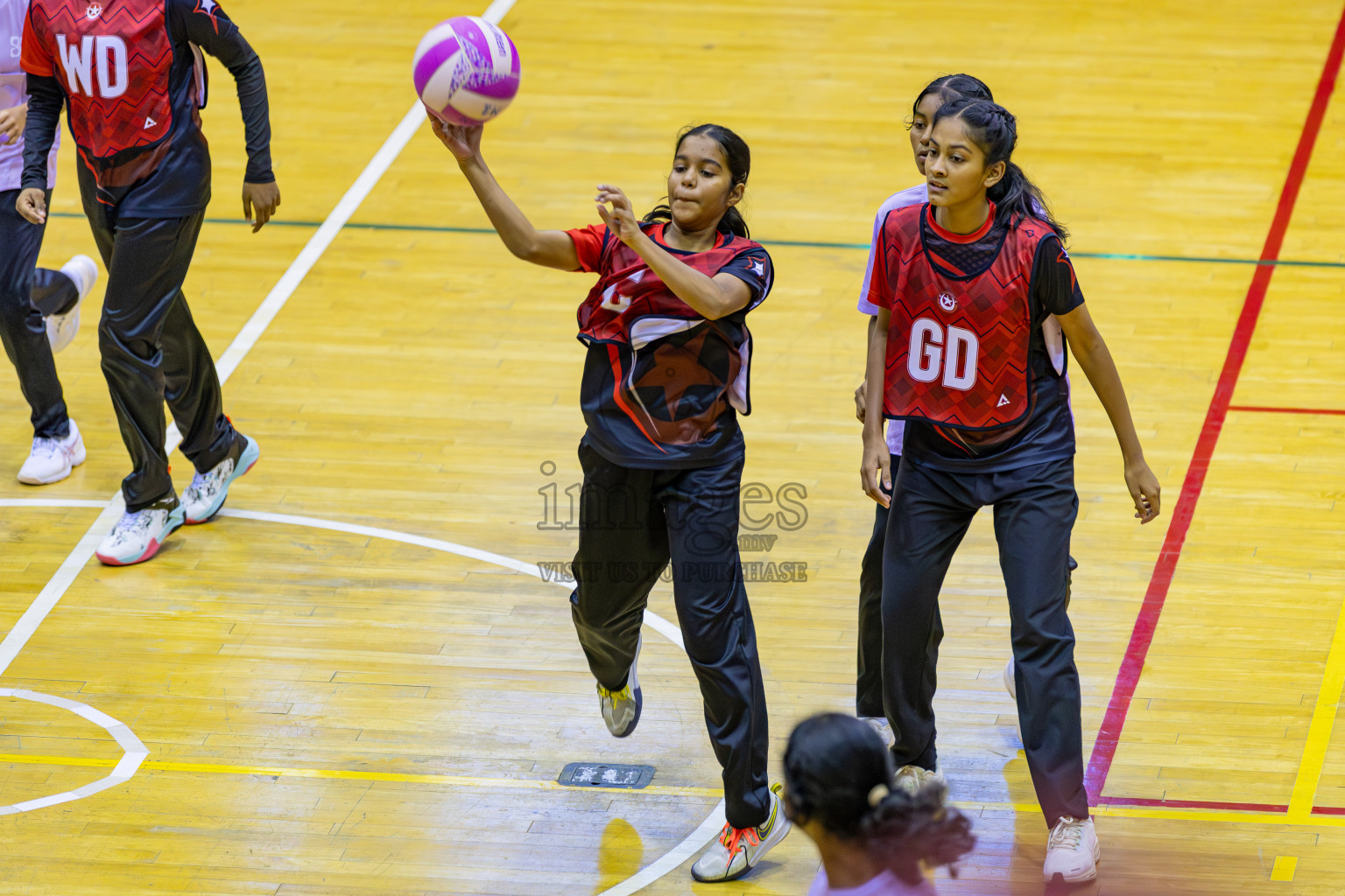 Day 9 of 26th Inter-School Netball Tournament 2025 was held in Social Center Indoor Hall on Sunday, 27th October 2025. Photos: Areef Adam / images.mv
