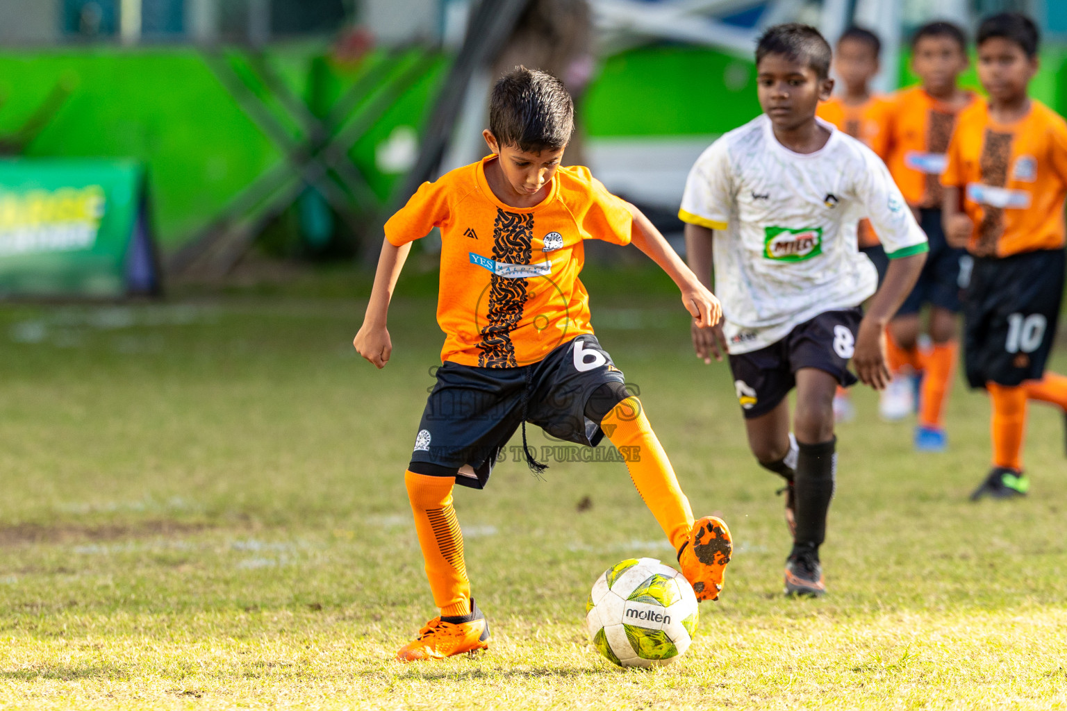 Day 3 of MILO SVAM Juniors 2025 (U-8) was held at Henveiru Stadium in Male', Maldives on Saturday, 28th June 2025. Photos: Mohamed Mahfooz Moosa / images.mv