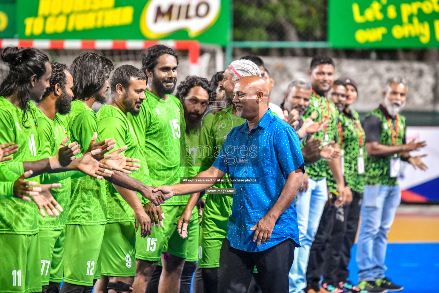 Day 18 of Milo 6th Inter Office Handball Tournament 2022 - Photos by Nausham Waheed