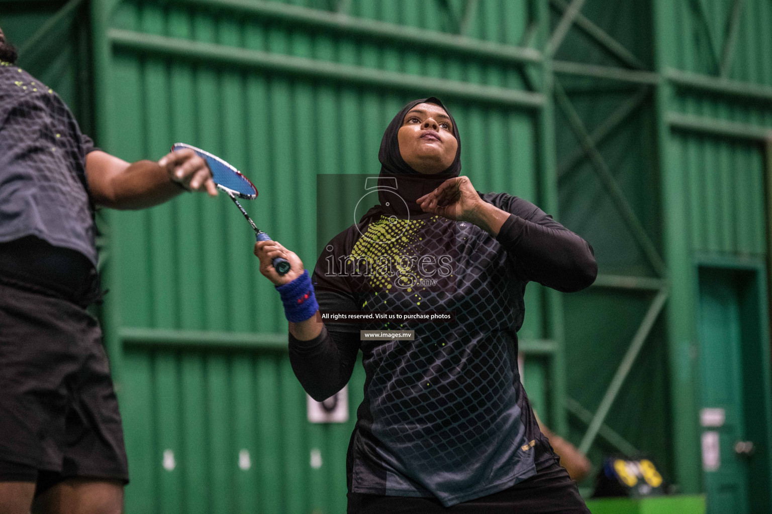 Day 4 of Badminton association mixed group championship 2021 held in Male', Maldives Photos by Nausham Waheed