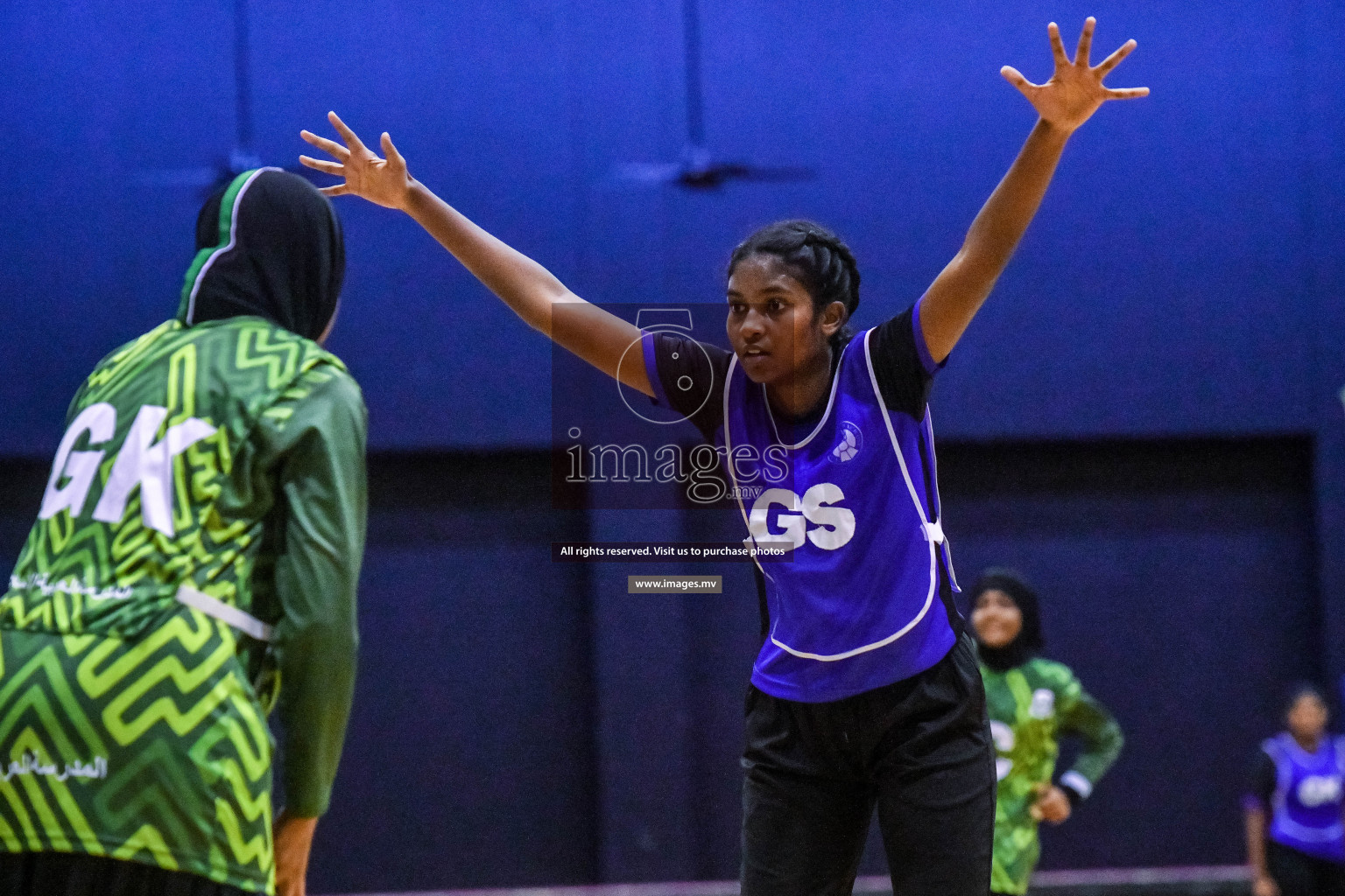 Day 9 of 23rd Inter-School Netball Tournament was held in Male', Maldives on 31st October 2022. Photos: Nausham Waheed / images.mv