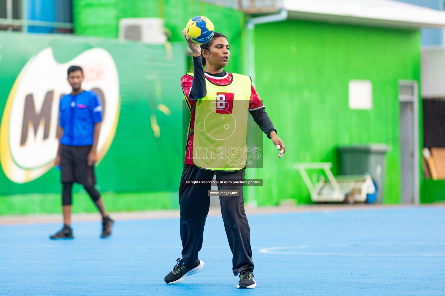 Day 1 of 7th Inter-Office/Company Handball Tournament 2023, held in Handball ground, Male', Maldives on Friday, 16th September 2023 Photos: Nausham Waheed/ Images.mv