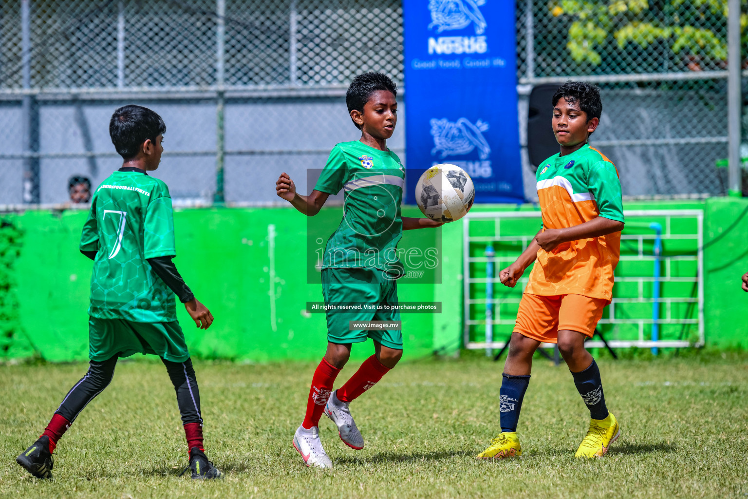 Day 3 of Milo Kids Football Fiesta 2022 was held in Male', Maldives on 21st October 2022. Photos: Nausham Waheed/ images.mv