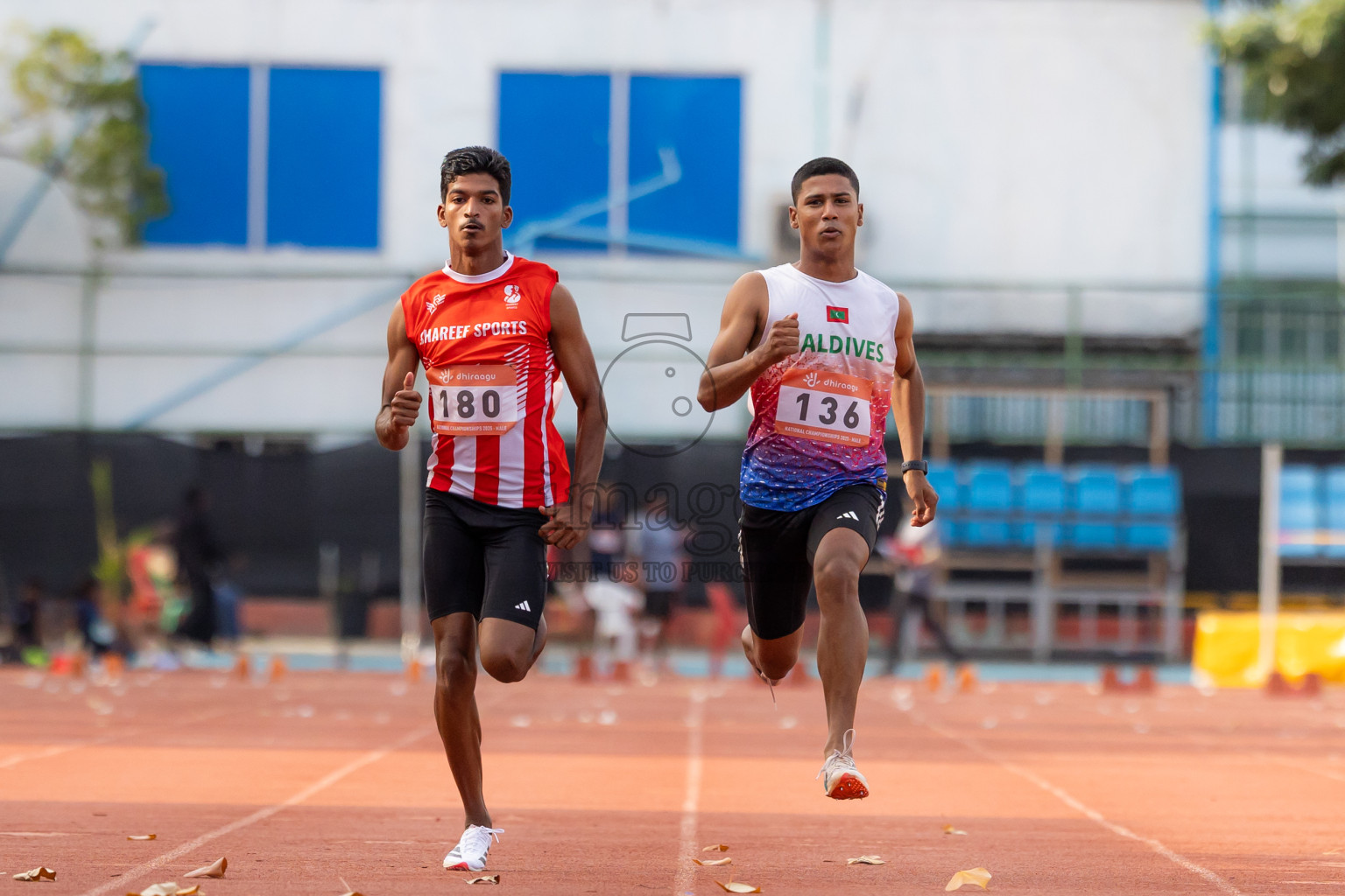 Day 1 of National Athletics Championship 2025 was held at Ekuveni Running Ground in Male', Maldives on Thursday, 14th August 2025. Photos: Hasni / images.mv