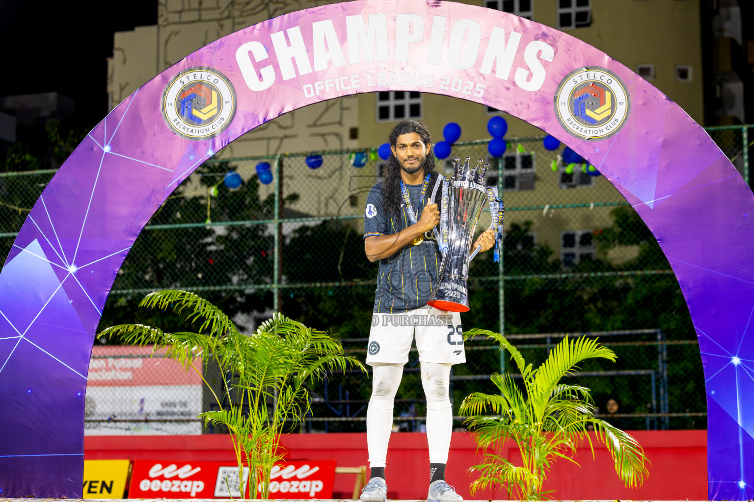 Police Club vs STELCO RC in the Final of Office League 2025 was held on Friday, 9th May 2025 in Hulhumale', Maldives. Photos: Ismail Thoriq / images.mv